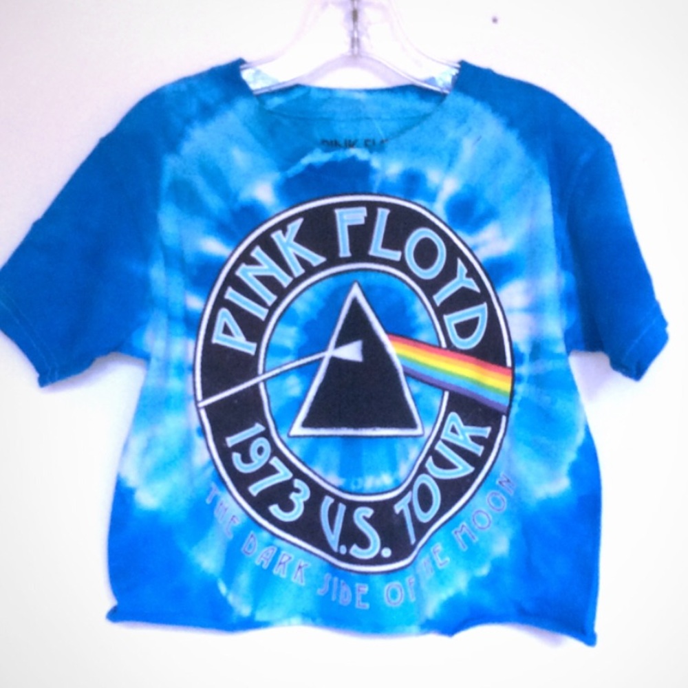 Pink Floyd Girls Tie Dye Band Tee